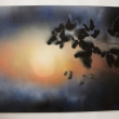 Sn�n� v p��rod�/sprej na pl�tn�, 50x70 cm/2013(voln� kopie)
