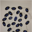 trampsk� placky, surov� d�evo, cca 1x2 cm - 25 delf�n�